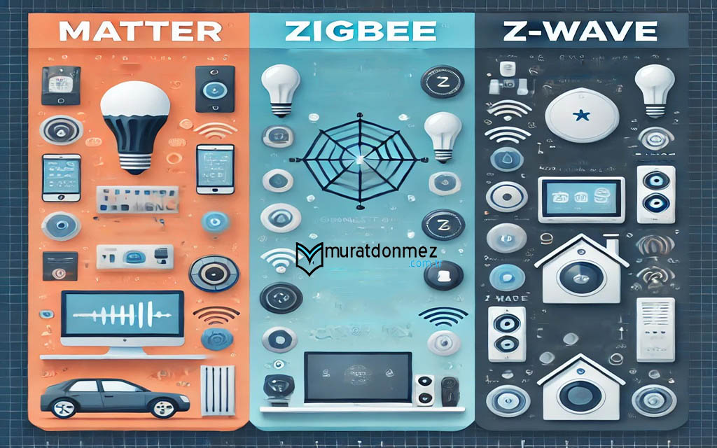 Matter, Zigbee, Z-Wave: Akıllı Ev Protokolleri Karşılaştırması