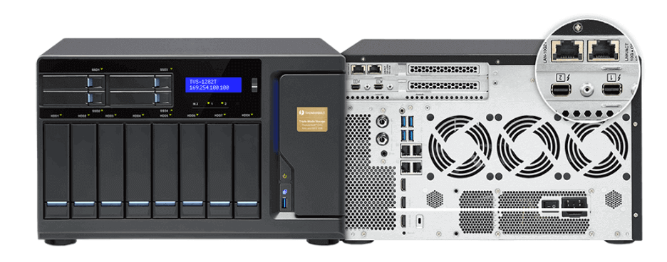 NAS Thunderbolt Bağlantısı